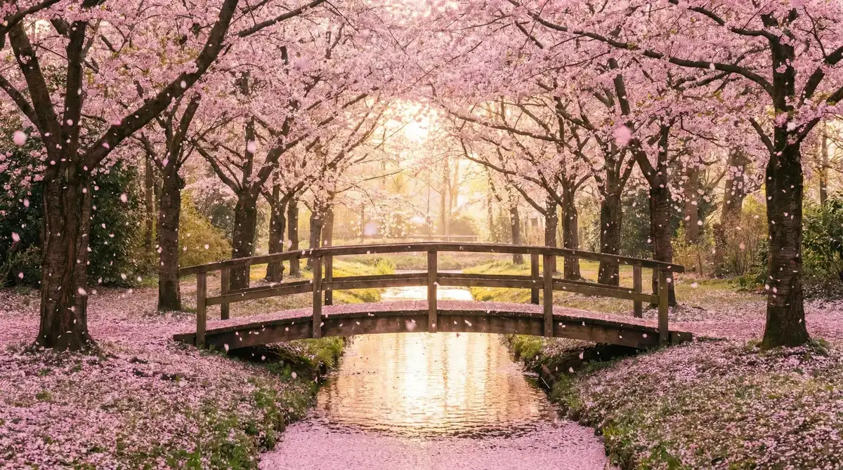樱花桥畔 - 24小时日本免费观看高清大全 唯美风景